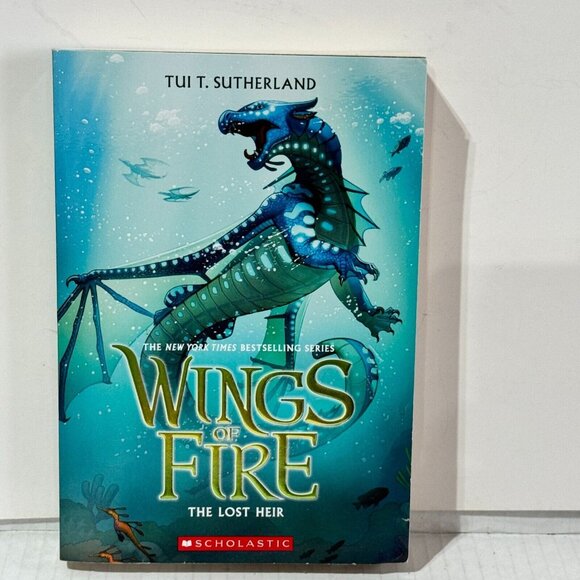 The Lost Heir (Wings of Fire) by Tui Sutherland Paperback Book - Picture 1 of 3